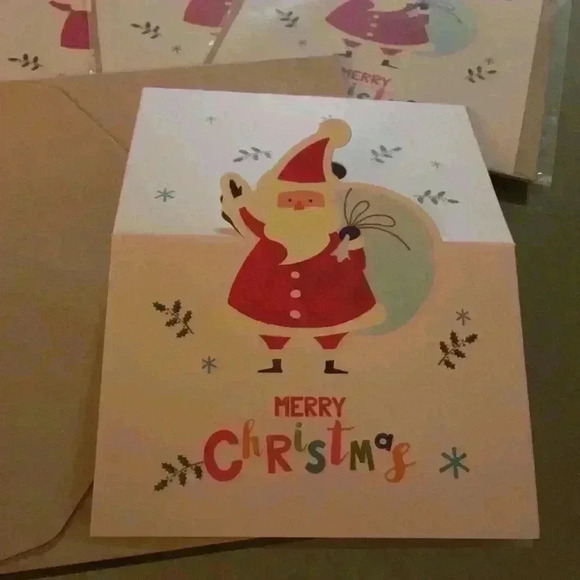 4* Xmas 🎅 Santa Greeting Cards - Picture 5 of 6